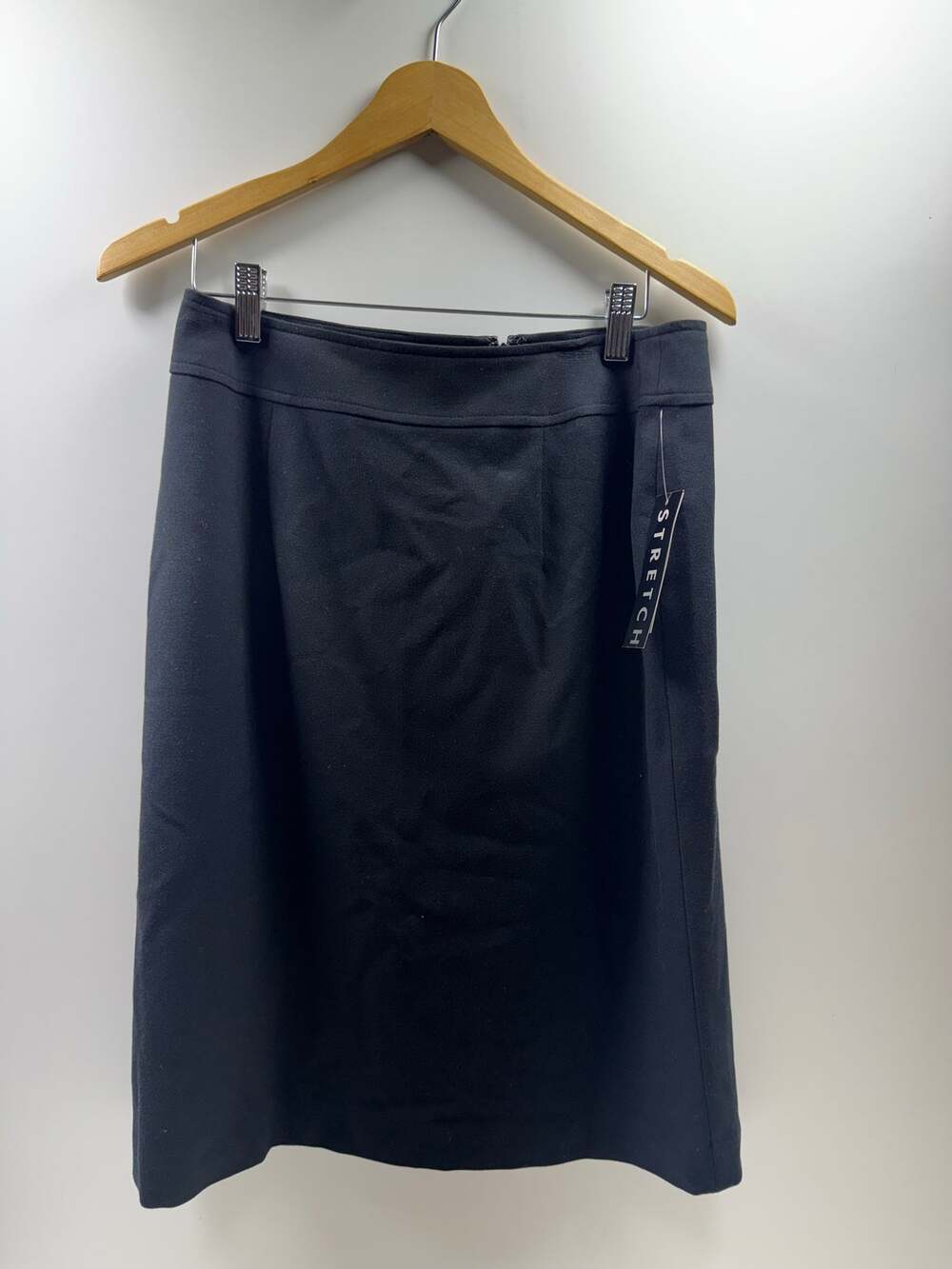 Madison Studio Pencil Skirt Women’s Sz 6 Black Lined Office Career New With Tags